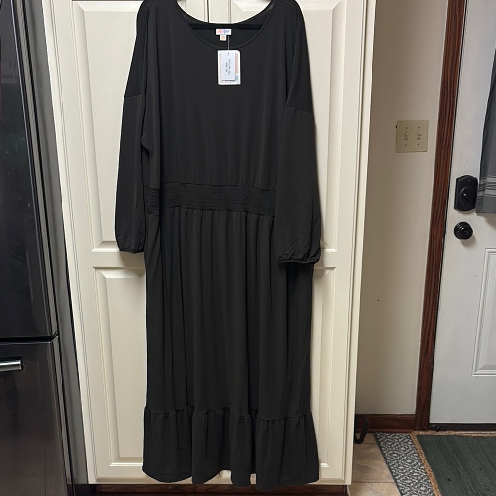 Lularoe Evelyn Elegant Black Women's Dress